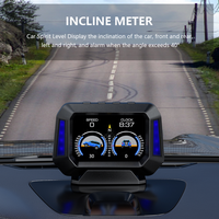 2026 Universal OBD2 GPS Auto Digital-Anzeige Tachometer P21 Mehrsprachig Neigung HUD Uhr Kraftstoffverbrauch Wassertemperatur