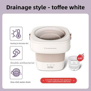 Daewoo Foldable Top Loading <b>Mini</b> Washing Machine for Underwear and Socks Cleaning with Three-Time Delay - Product Image 6