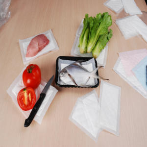 Absorbing Pad Cellulose Pad Absorbent Pad for Wholesale Supermarket Frozen Chicken Beef Meat <b>Plastic</b> <b>Tray</b> - Product Image 4