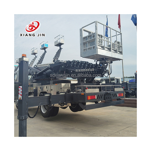 Camion de travail aérien DONGFENG 45m avec nacelles télescopiques articulées pour montage de <span class=keywords><strong>lampadaires</strong></span> et cage aérienne hydraulique - Product Image 3