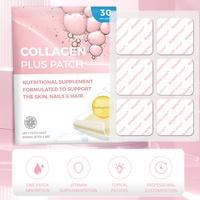 Patchs de supplément vitaminé pour soins de santé Patchs topiques hypoallergéniques à base de biotine Plus de haute qualité pour les cheveux, la peau et les ongles
