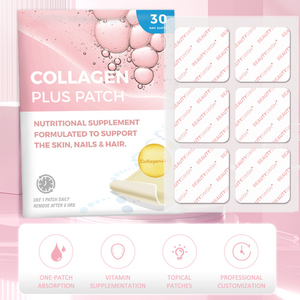 Parches de suplementos vitamínicos para el cuidado de la salud, parches tópicos hipoalergénicos de biotina de alta calidad para la piel del cabello y las uñas - Product Image 3