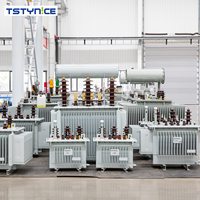 Transformateur à enroulement en cuivre 100 kVA 200 kVA 300 kVA, transformateur immergé dans l'huile 315 kVA 400 kVA 500 kVA, prix