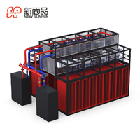 Unit Data Center Modular Skid Prefab PUE Rendah Newsunpln untuk Komputasi Cloud AI di Luar Ruangan