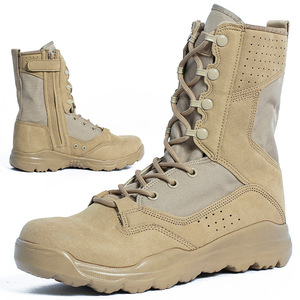Botas Tácticas de Plástico Color Caqui para Hombre DF22, Portátiles, de Caña Alta, Transpirables, para Exteriores, Todas las Estaciones, Uso Doméstico, Hechas en China - Product Image 4