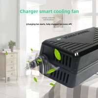 Chargeur de batterie au lithium haute puissance 12,6 V CC 5A/8A/10A pour batteries polymères 18650 (nouvelle énergie) – Adaptateur secteur