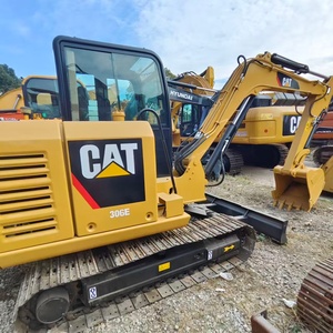 Miniexcavadora Usada Caterpillar 306e de 6 Toneladas de Alto Rendimiento en Venta, con Motor, Caja de Cambios, Bomba, Rodamientos y PLC - Product Image 5
