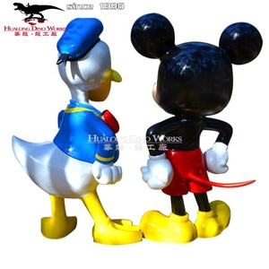 Tượng Chuột Hoạt Hình Trang Trí Vườn Công Viên Giải Trí Chất Lượng Cao Điêu Khắc Bằng Sợi Thủy Tinh Để Bán - Product Image 4