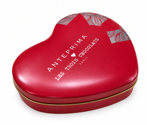 Boîte en étain en forme de cœur de qualité alimentaire, boîte en métal vide en forme de cœur avec couvercle, boîte cadeau personnalisée imprimée pour l'emballage de chocolats et de bonbons - Product Image 6