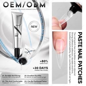 JTING - Pegamento de Gel Sólido en Tubo Duradero de 25 g, Pegamento Semisólido para Uñas Postizas, Marca Privada Personalizada OEM, Esmalte de Gel para Puntas de Uñas - Product Image 3