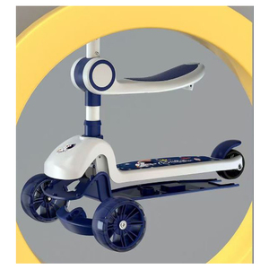 สกู๊ตเตอร์เด็ก OEM ODM 2024 รุ่น 3 ล้อ พร้อมที่นั่ง สำหรับเด็กอายุ 12 ปี ผู้หญิง - Product Image 4