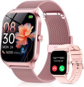 New Fashion <b>Digital</b> Smartwatch for Men and Women Touch Screen Sport Fitness Watches with BT Call Gift - Product Image 1