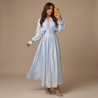 Robes d'été élégantes plissées à manches trompette, coupe ajustée, pour femmes, vente en gros