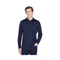 Long Sleeves Polo Shirt for Men, Knitted Collar