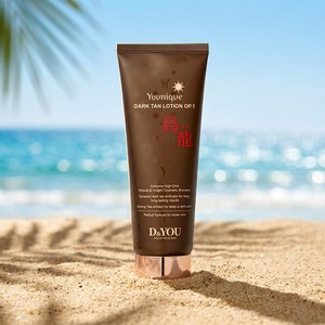 Loción Bronceadora Oscura D&YOU Oolong Younique 250ml, Bronceador Extremo con DHA, Activador de Bronceado, Bronce Instantáneo Intenso para Rostro y Cuerpo, Uso Comercial - Product Image 4