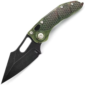 Couteau de poche pliant personnalisable OEM de qualité supérieure pour le camping, lame en acier inoxydable 3CR13 ultra-affûtée, pointe tombante, G10, 21 cm - Product Image 1