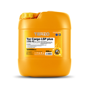 Huile moteur diesel TERZO Tor Cargo LSP plus 10W40 PAO entièrement synthétique API CK 4 ACEA E7 pour camions Euro VI - Product Image 1
