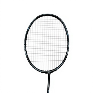 Raqueta de Bádminton LIBOTAI T-REX Z FORCE II Graphite, Edición Isométrica Negra y Azul - Product Image 1