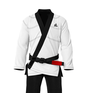 High Quality BJJ Gi Kimono Uniform Set Professional Manufacture Bulk Quantity in Low MOQ for Martial Arts Wear on Sale - Product Image 4