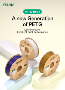Filament ESUN PETG Basic 1,75 mm, haute résistance, bonnes propriétés mécaniques, filament pour imprimante 3D, 1 kg, facile à imprimer, faible déformation - Product Image 6