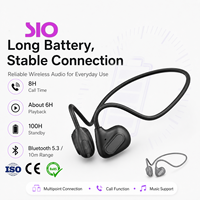Jerry Chip Peredam Kebisingan Multipoint Wireless 5.3 8 Jam Waktu Putar 10M Konduksi Tulang Ear Hook Sport Earphone Headphone Nirkabel