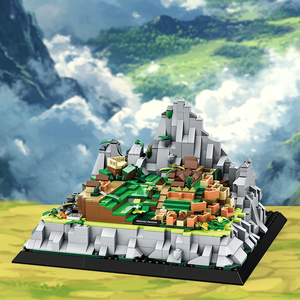 Wange 5252 Perú edificio atracción <span class=keywords><strong>Machu</strong></span> Picchu modelo niños rompecabezas educativo juego de bloques de construcción juguete de plástico al por mayor - Product Image 2