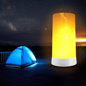 Đèn LED hiệu ứng ngọn lửa không dây sạc USB, điều khiển từ xa, nhấp nháy như ngọn nến, đèn bàn trang trí quán bar - Product Image 6