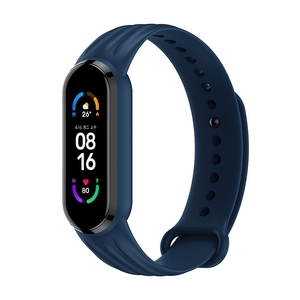 Vendita calda Multi colori sostituiscono i cinturini per orologio Smart Ring Watch <span class=keywords><strong>Band</strong></span> salice Texture Silicone cinturini per Xiaomi <span class=keywords><strong>Mi</strong></span> <span class=keywords><strong>Band</strong></span> 6 / <span class=keywords><strong>5</strong></span> - Product Image 2