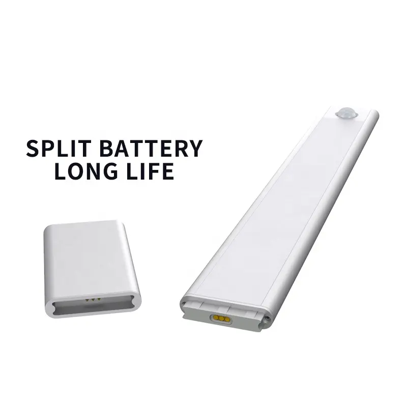 External Battery Led Closet Light With Motion Sensor 20cm Rechargeable Led Under Kitchen Cabinet Light Magnetic Under Counter