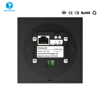 Boîtier mural standard 86 avec alimentation PoE, écran tactile intelligent ESP32 de 4 pouces pour une installation facile