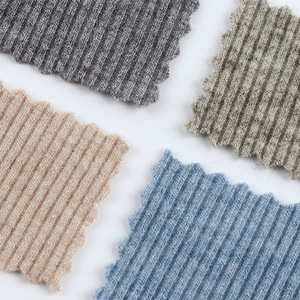 Nuovo Tessuto a Coste 2x2, Tessuto di Seta Noppato a Coste, Tessuto Ecologico a Coste per Abbigliamento - Product Image 5