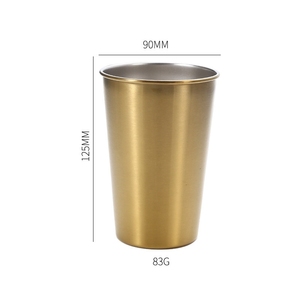 Vaso de Acero Inoxidable Negro de Pared Simple de 16oz para Bebidas Frías, Vaso Tipo Tumbler para Alemania Zhiguli Bunker Hill <span class=keywords><strong>Paul</strong></span> <span class=keywords><strong>John</strong></span> - Product Image 3