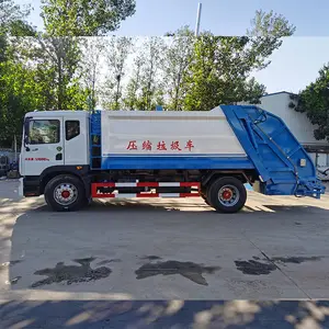 Dongfeng Brand 18 Ton Chassis Garbage Compactor Truck 12 M3 4x2