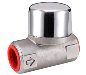 Trampa de Vapor Termostática de Presión Equilibrada Horizontal de Acero Inoxidable Serie TS72 SBC30LC con Conexión por Enchufe SW - Product Image 1