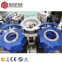 Machine d'étiquetage à colle thermofusible OPP BOPP rotative linéaire automatique pour bouteilles en plastique eau potable pour boîtier en verre de roulement de pompe