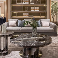 Moderne minimaliste lumière luxe style designermobilier de maison luxe mode vente ensemble sectionnel canapé salon sofa