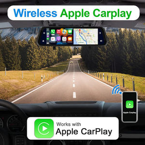 9.66인치 1080P HD IPS 대시보드 LCD 차량용 블랙박스 시스템 (GPS, 무선 카플레이, 자동 터치스크린 인터페이스, 블루투스, 야간 시야, WDR 기능 탑재) - Product Image 4