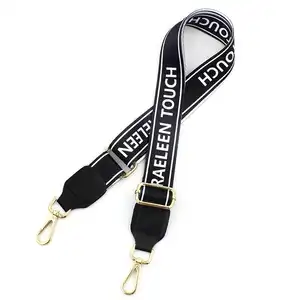 Factory wholesale brand name logo customized high quality zipper label zipper rope metal buckle label for bags
