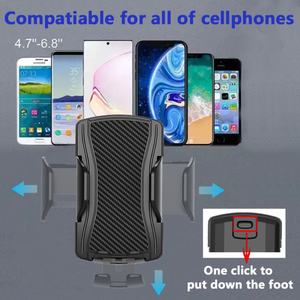 Support de téléphone de voiture de haute qualité, support de téléphone rotatif réglable portable, support de téléphone de bureau - Product Image 5