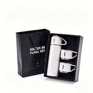 Best Selling Products 2026 Bpa Free Hot and Cold Water Bottle <b>Thermos</b> Vacuum Flask Gift Set Box with 2 Extra <b>Cup</b> for Men - Product Image 1
