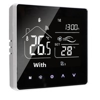 DUOYE Smart Doodle Zigbee WiFi Central Intégré pour Climatisation, Interrupteur de Ventilo-Convecteur, Thermostat à Distance