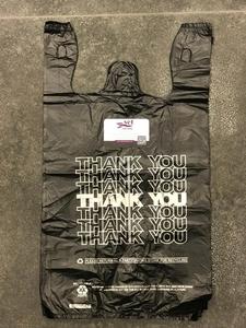 ถุงช้อปปิ้งพลาสติกแบบเสื้อยืดรีไซเคิลได้ - Product Image 4