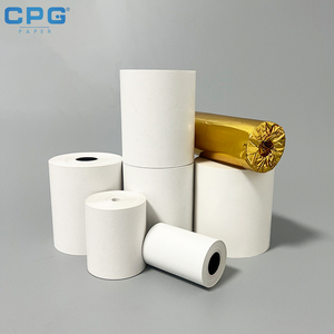 OEM Custom 57x45mm Thermal Paper 55gsm Direct Thermal Till Paper for Mobile POS System - Product Image 1