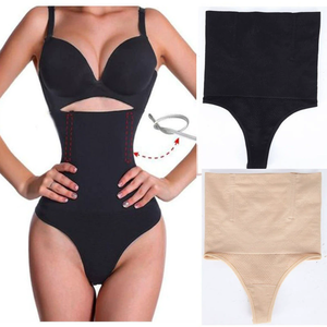Taille haute G String String Shapewear Minceur Culotte Acier Os Sexy <span class=keywords><strong>Tanga</strong></span> Sous-Vêtements Strings pour Femmes Culotte Sans Couture - Product Image 1
