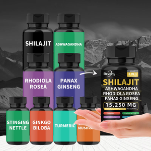 8 1 Viên nang Shilajit Himalaya nguyên chất 15250mg, chiết xuất hữu cơ Ashwagandha, nghệ, nhân sâm, Rhodiola Rosea |   Hỗ trợ miễn dịch năng lượng cho người lớn - Product Image 2
