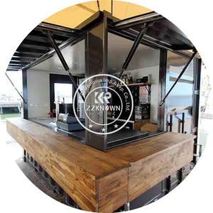 Bar à conteneurs d'expédition extérieur, café, kiosque à glaces, maison préfabriquée en conteneurs, bâtiment à vendre - Product Image 5
