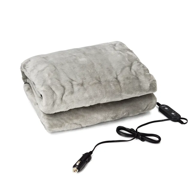 Couverture chauffante 12 volts pour voiture et camping-car par temps froid lavable en machine