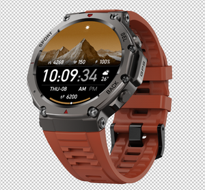 DF DM58 2025 Nuevo Reloj Inteligente GPS, Resistente al Agua, para Exteriores, Batería de 500 mAh, Pantalla AMOLED, Silicona, Llamadas Telefónicas - Product Image 6