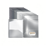 Carpeta de Anillas A4 FC de Papel Impermeable con Logotipo Personalizado para Organización de Documentos de Oficina