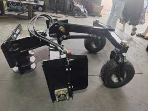 เครื่องขุดดินโซ่2025แบบกำหนดเอง, เครื่องขุดมอเตอร์ลื่นไถลรถตักที่แนบมาสำหรับติดตั้งท่อ - Product Image 3